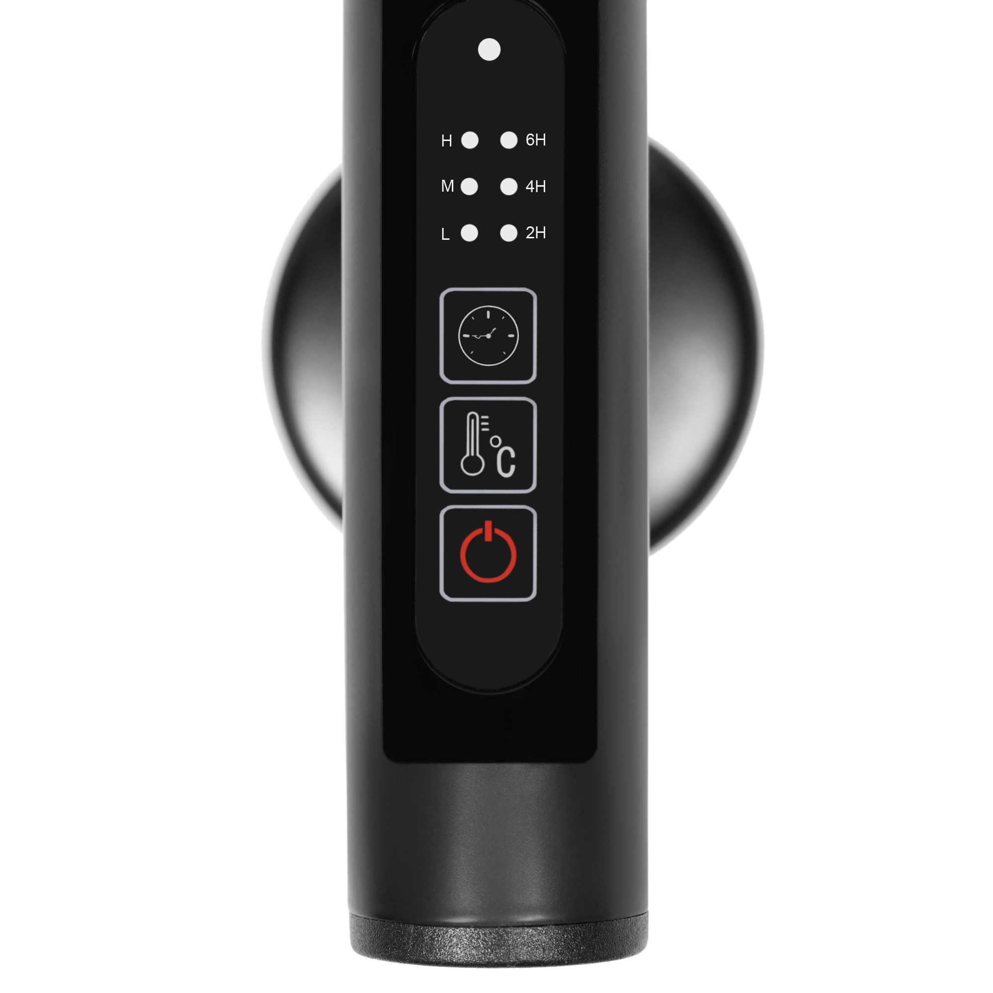 Полотенцесушитель Royal Thermo Classic black П7 500х800 электро (new встроен. диммер) — изображение 6