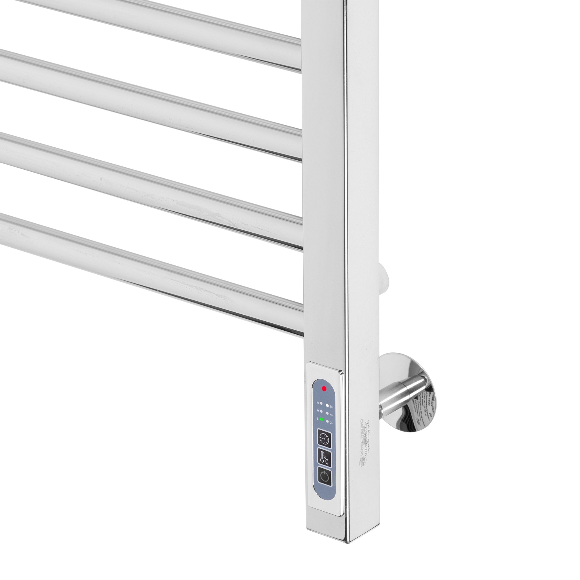 Полотенцесушитель Royal Thermo Stato П15 500х1000 электро (встроен. диммер) стальной — изображение 5