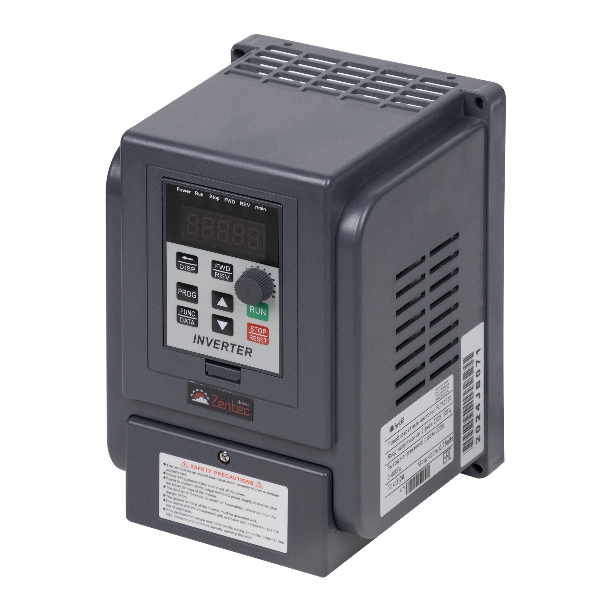 Преобразователь частоты Zentec FL751T1B (0