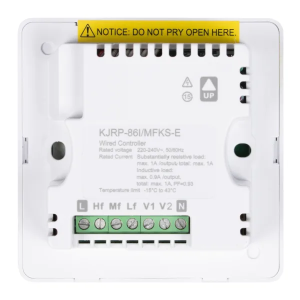 Пульт управления проводной с дисплеем Electrolux KJRP-86I/MFKS-E — изображение 4