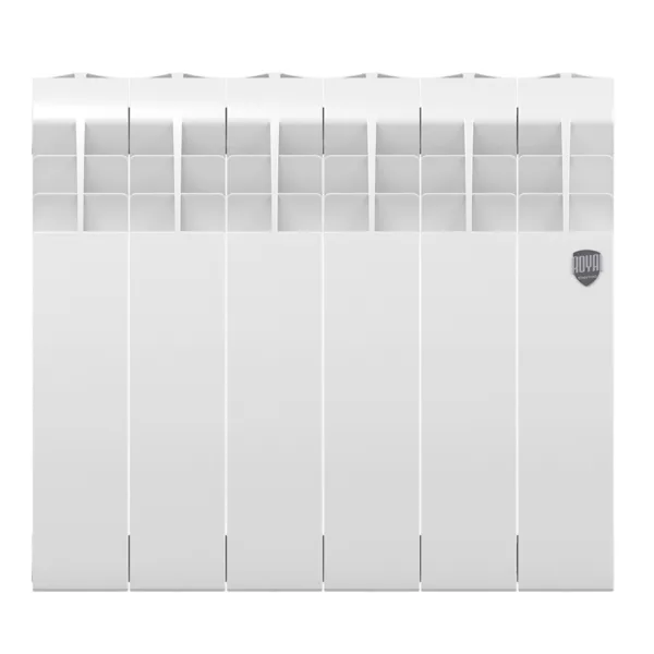 Радиатор биметаллический Royal Thermo BILINER B 350 Белый - 6 секц. — изображение 2