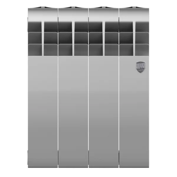 Радиатор биметаллический Royal Thermo BILINER B 350 Серебристый - 4 секц. — изображение 2