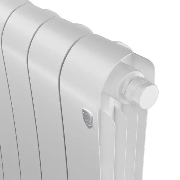 Радиатор биметаллический Royal Thermo Infinity 500 Bianco Traffico VR80 - 12 секц. — изображение 2