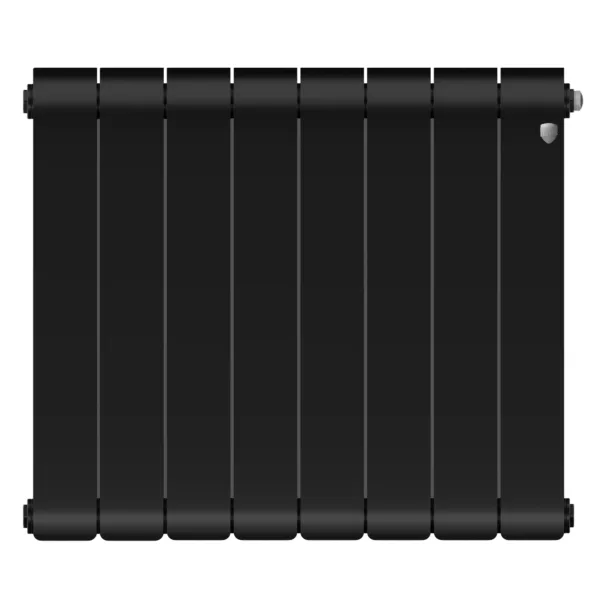 Радиатор биметаллический Royal Thermo Infinity 500 Noir Sable - 8 секц. — изображение 2