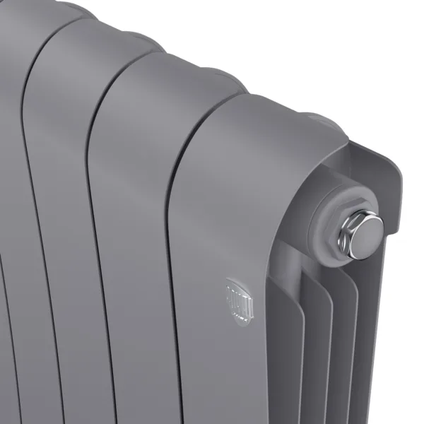 Радиатор биметаллический Royal Thermo Infinity 500 Silver Satin - 10 секц. — изображение 4