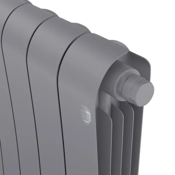 Радиатор биметаллический Royal Thermo Infinity 500 Silver Satin VR80 - 4 секц. — изображение 2