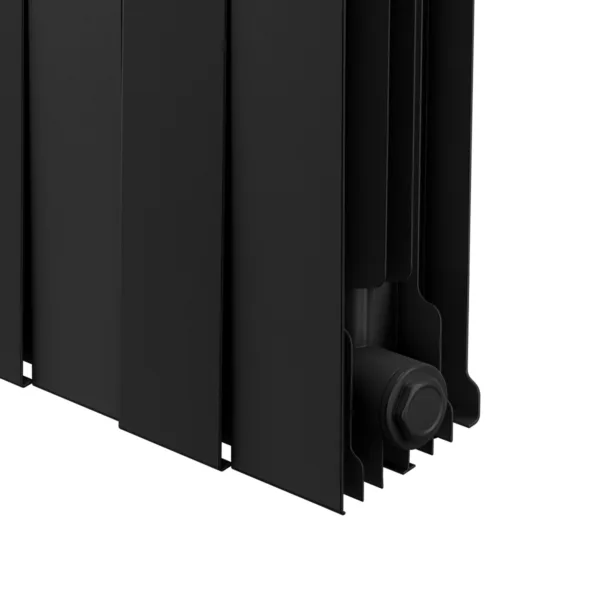 Радиатор биметаллический Royal Thermo PianoForte 200 Чёрный - 12 секц. — изображение 5