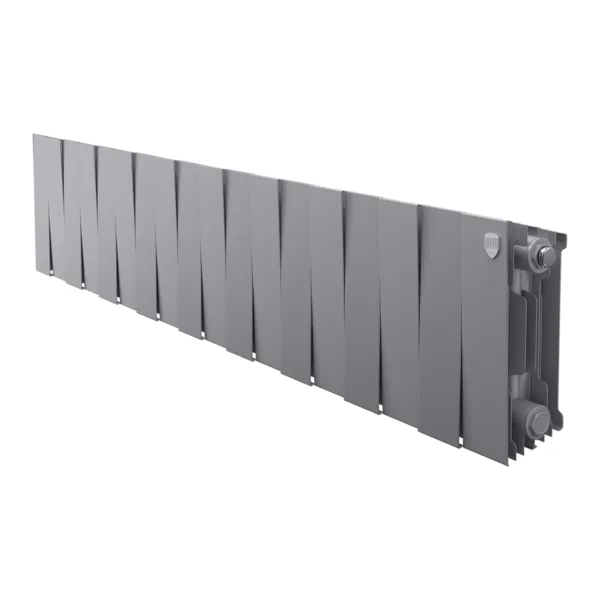 Радиатор биметаллический Royal Thermo PianoForte 200 Серебристый - 18 секц.