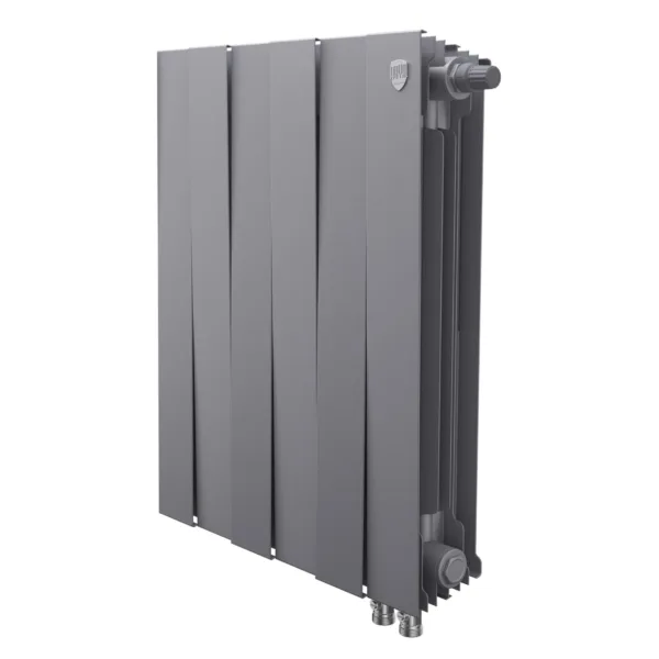 Радиатор биметаллический Royal Thermo PianoForte 500 Серебристый VR80 - 6 секц.