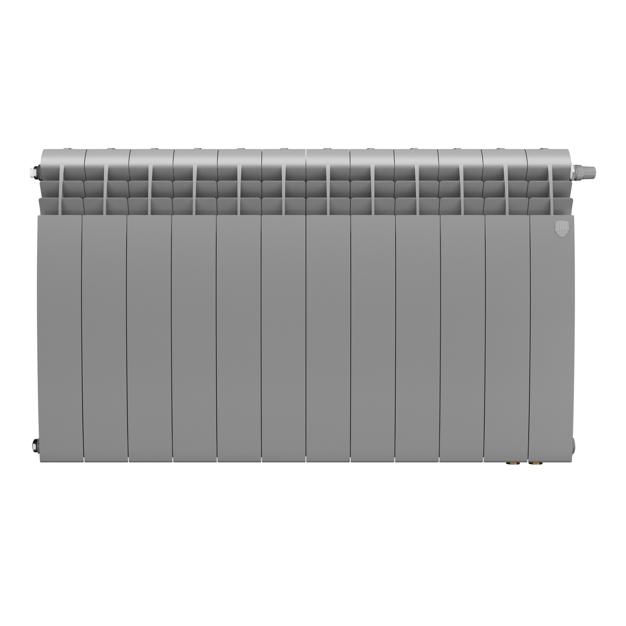 Радиатор Royal Thermo BiLiner 500 Silver Satin VR80 - 12 секц. — изображение 2