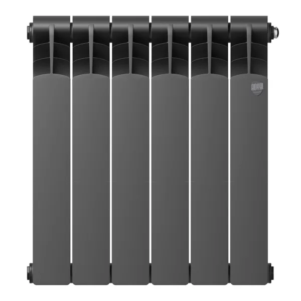 Радиатор Royal Thermo Revolution Bimetall 500 2.0/Noir Sable – 6 секц. — изображение 2
