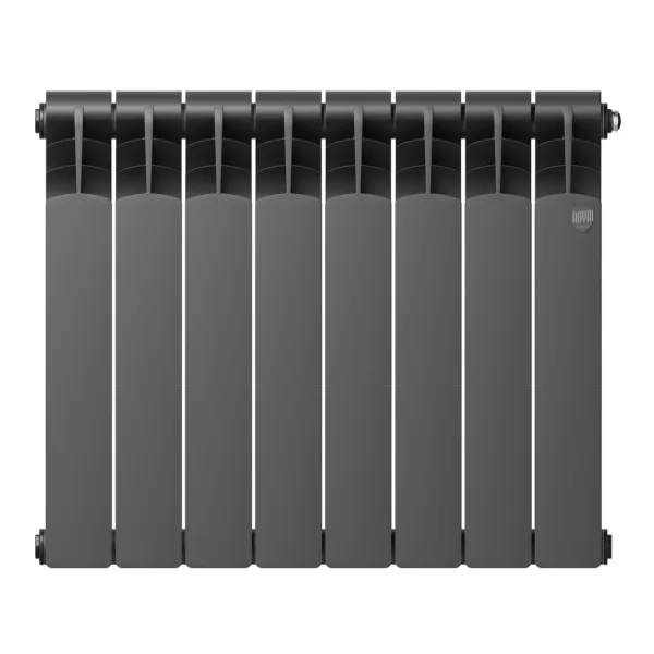 Радиатор Royal Thermo Revolution Bimetall 500 2.0/Noir Sable – 8 секц. — изображение 2