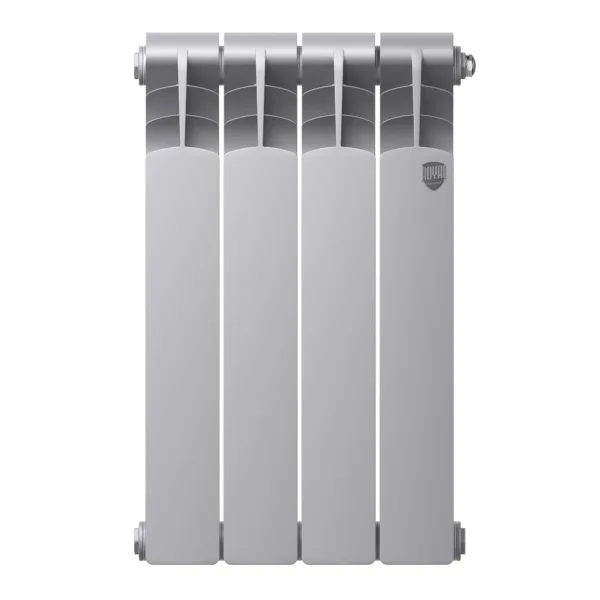 Радиатор Royal Thermo Revolution Bimetall 500 2.0/Silver Satin – 4 секц. — изображение 2