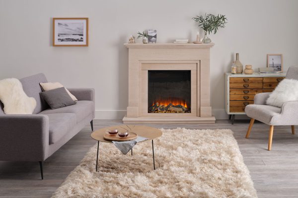 Широкие очаги Классические New Forest 650SQ with Signature logs — изображение 2