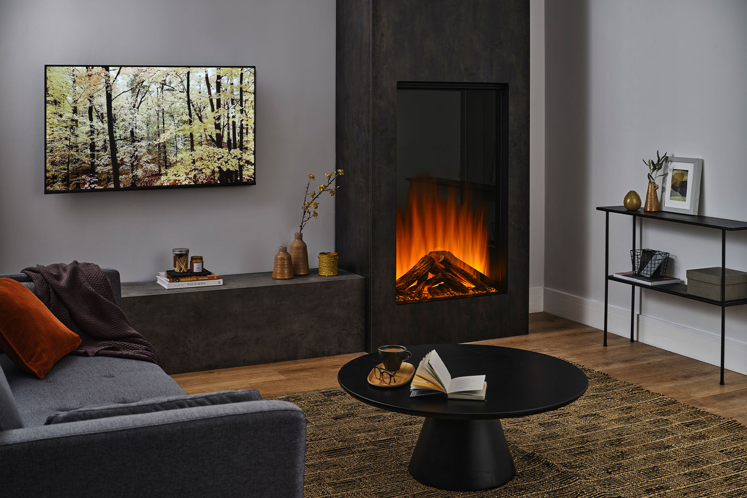 Широкие очаги Классические New Forest Tall Deluxe Knightwood — изображение 3