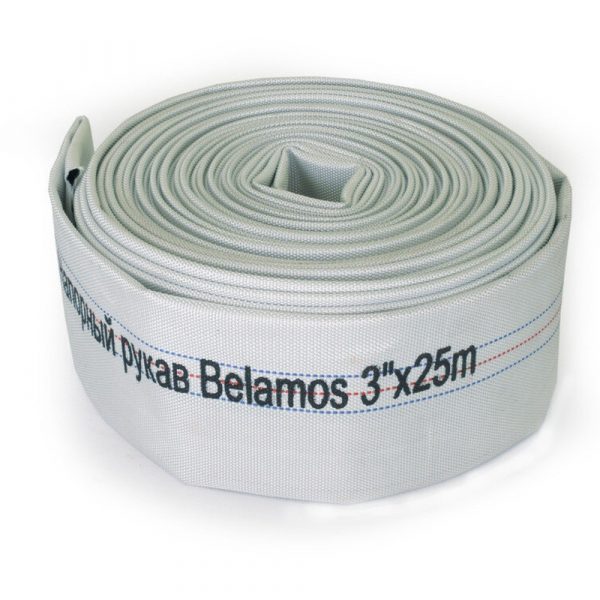 Шланг текстильный BELAMOS (напорный рукав) 2quot;х25м