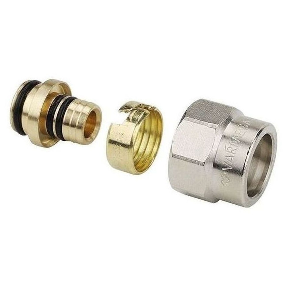 Соединение резьбозажимное VARMEGA 1/2quot; для труб 16х2.2 VM09402