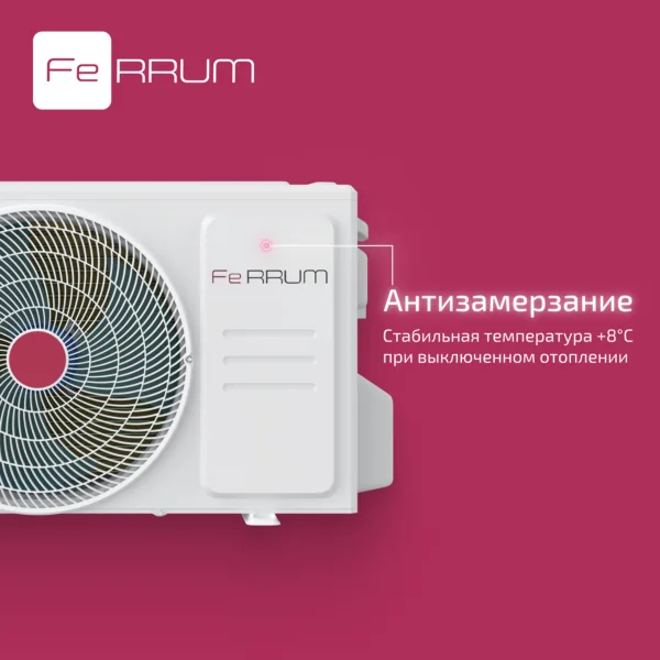 Сплит-система FeRRUM Force Full DC inverter iFIS24F2С/iFOS24F2С — изображение 7