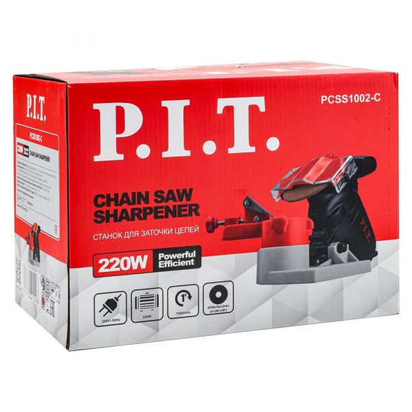 Станок P.I.T. для заточки цепи PCSS1002-C (220Вт, 7500об/мин, 100х10х3,2мм) — изображение 6