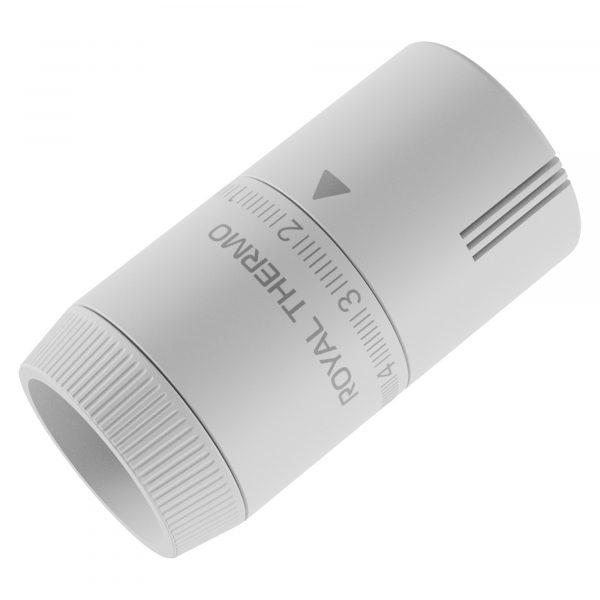 Термоголовка жидкостная Royal Thermo Design М30х1,5 (белый soft touch) — изображение 3