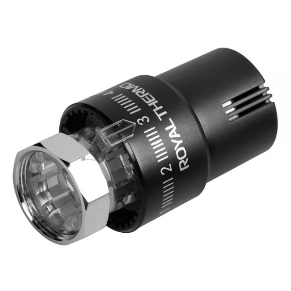 Термоголовка жидкостная Royal Thermo Design М30х1,5 (черный) — изображение 3