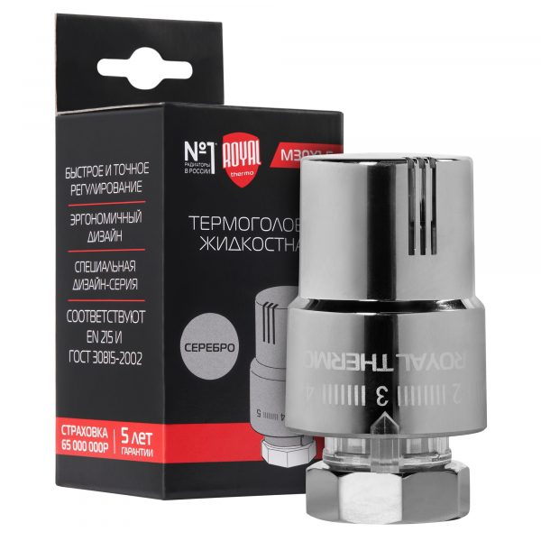 Термоголовка жидкостная Royal Thermo Design М30х1