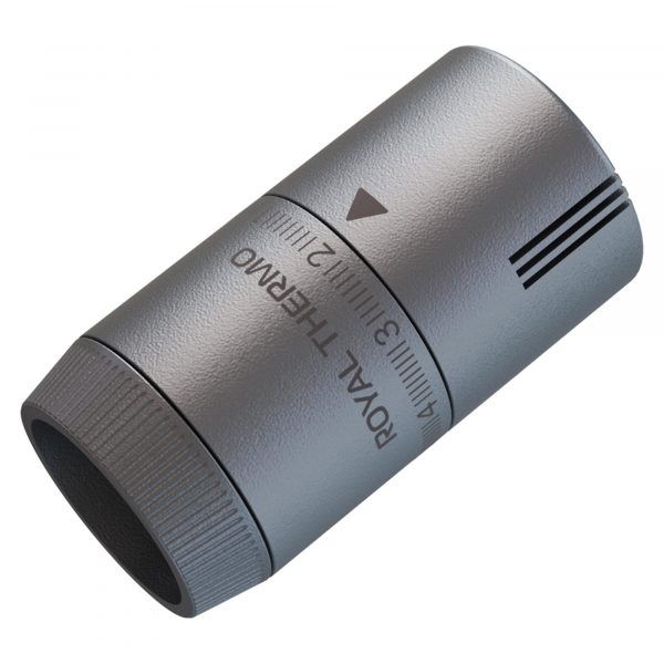 Термоголовка жидкостная Royal Thermo Design М30х1,5 (серебристый) — изображение 3