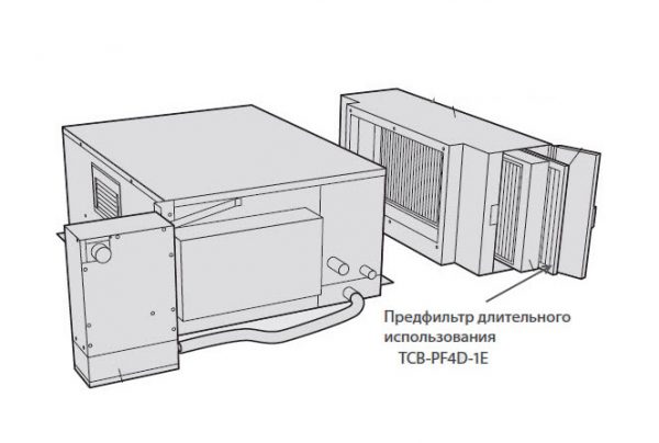 Toshiba Toshiba Предфильтр длительного использования (TCB-PF4D-1E) — изображение 2