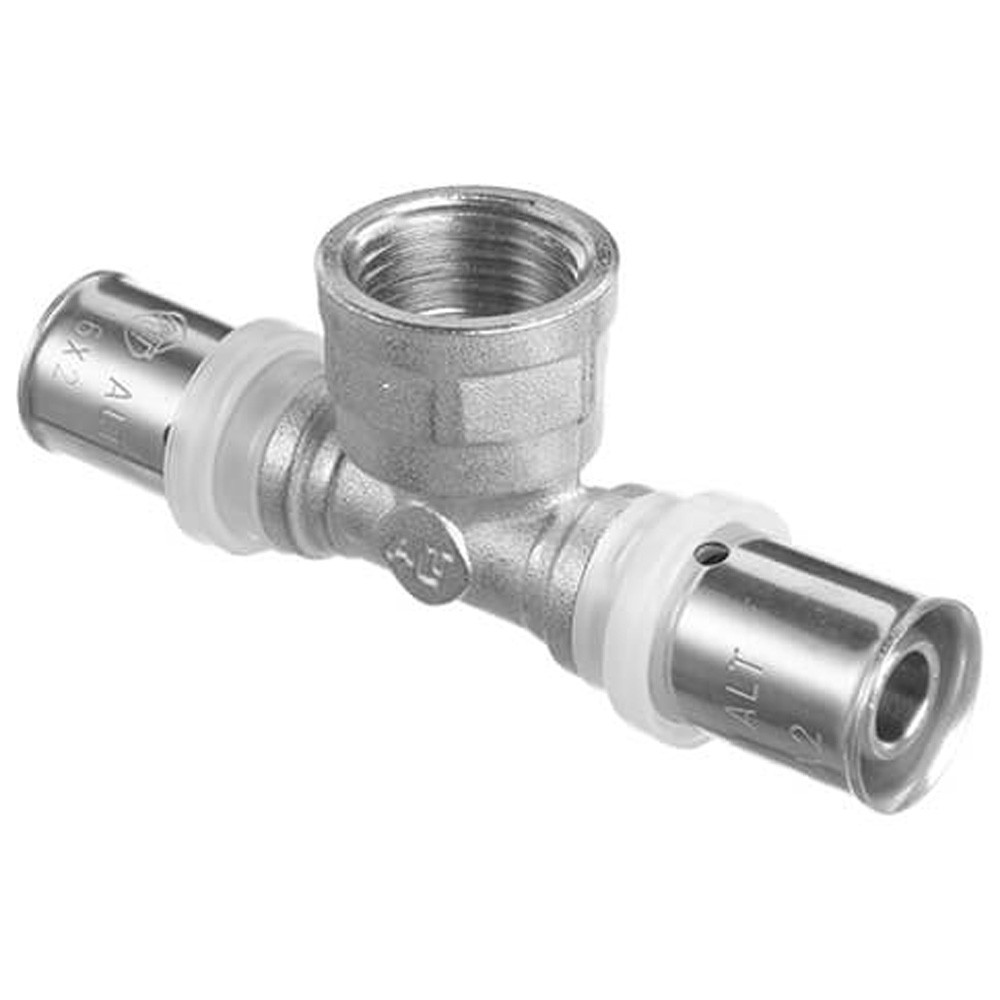 Тройник ALTSTREAM ALT-P (в.р.) 16х1/2quot;х16 пресс