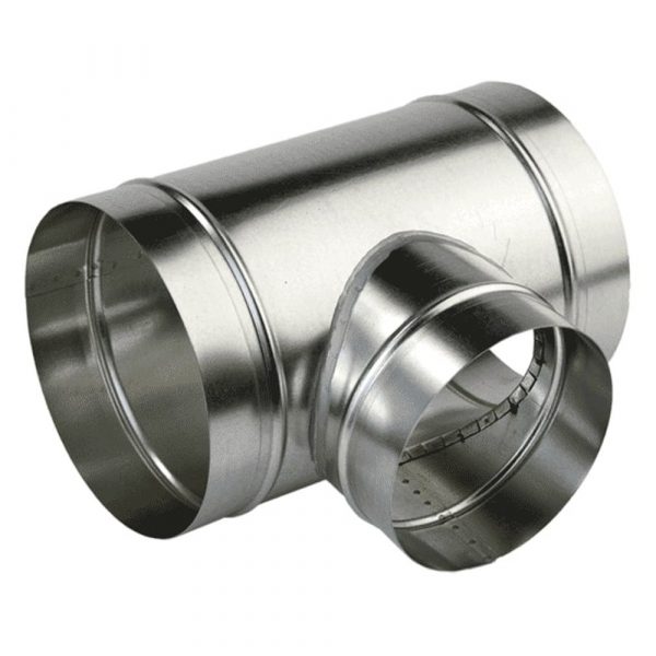 Тройник НЕОКЛИМАТ оцинкованный 90 D 250/125 0