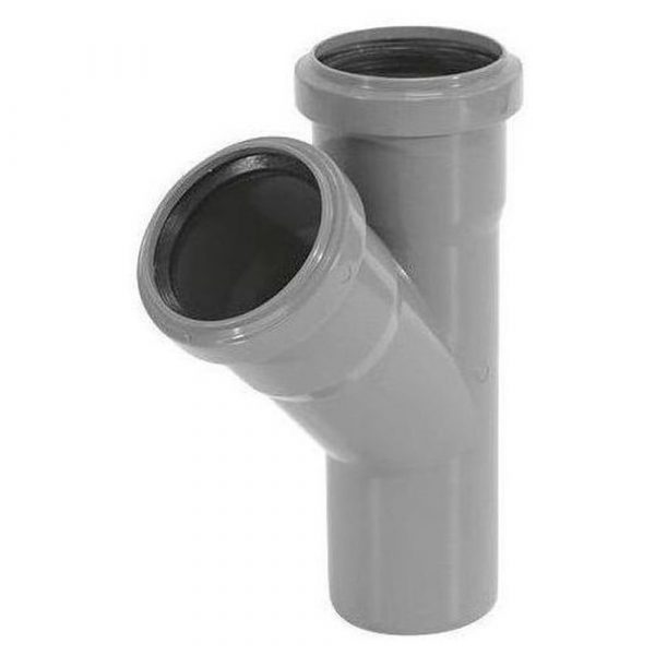 Тройник TEBO 50-50 45гр. для внут. канал.