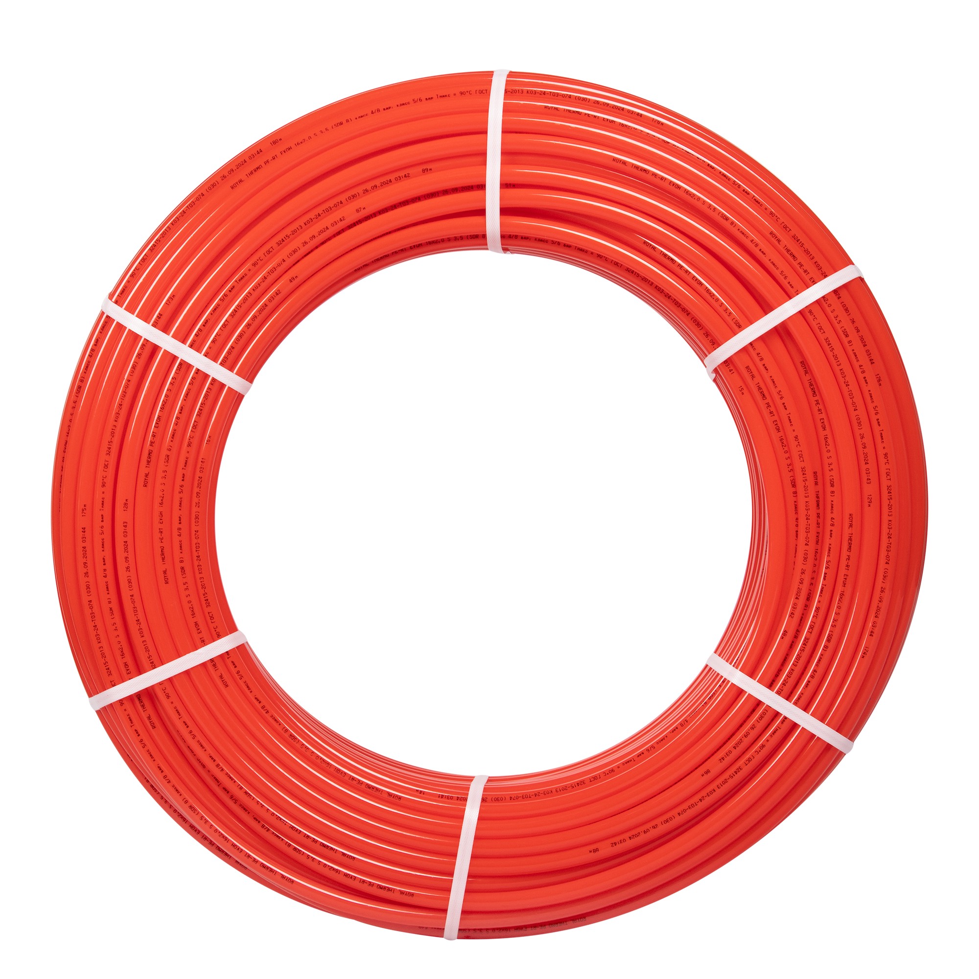 Труба из сшитого полиэтилена Pex-a EVOH d16×2.0, бухта 200м — изображение 4