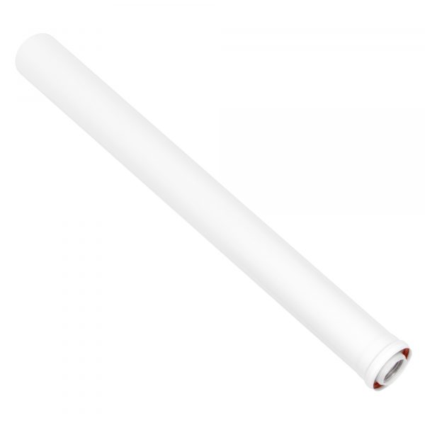 Удлинитель коаксиального дымохода раструбн. Royal Thermo 60/100