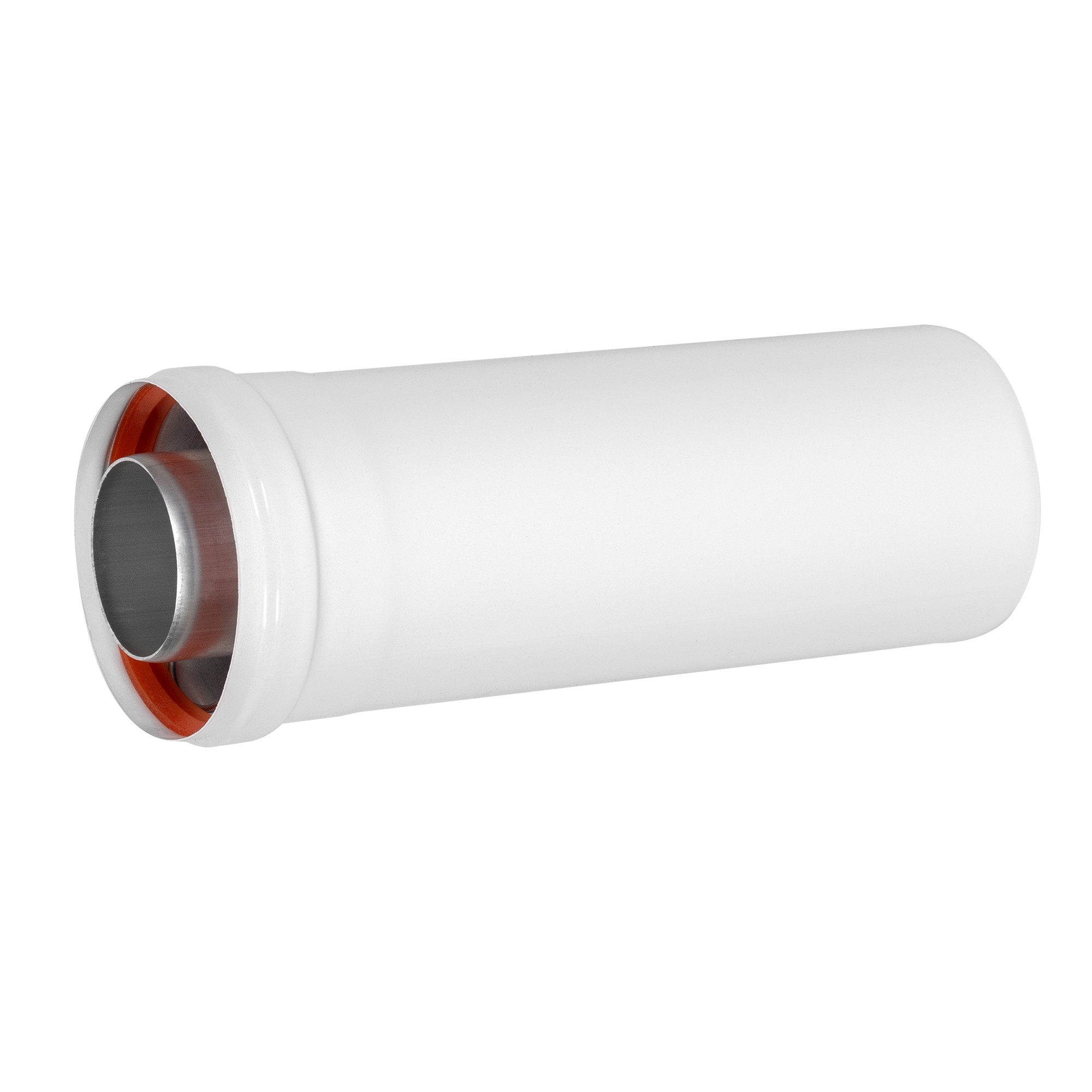 Удлинитель коаксиального дымохода раструбн. Royal Thermo 60/100