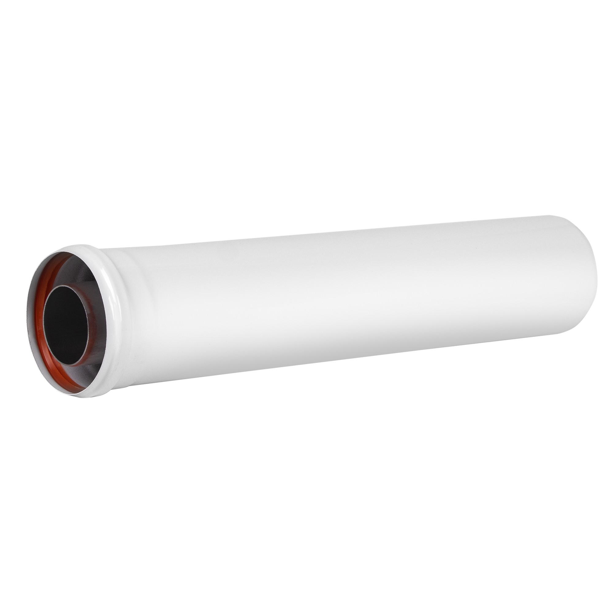 Удлинитель коаксиального дымохода раструбн. Royal Thermo 60/100