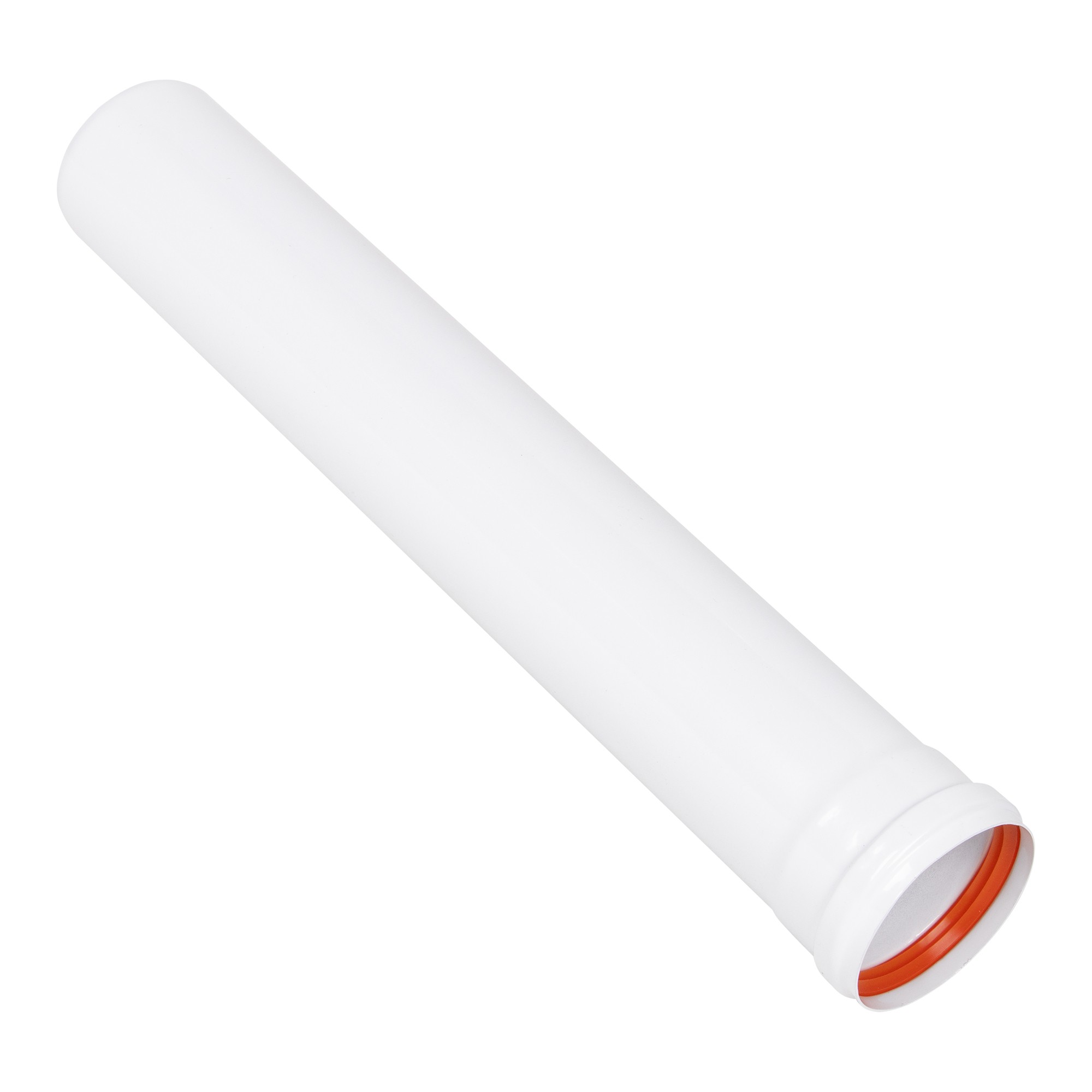Удлинитель раздельного дымохода раструбн. Royal Thermo диам. 80