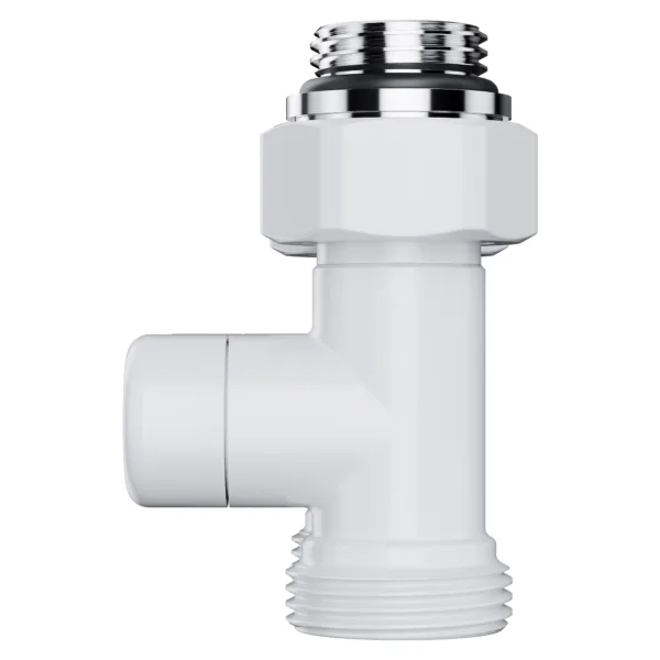 Узел нижнего подключения Royal Thermo Design прямой 1/2quot;х3/4quot; EK (белый) — изображение 4