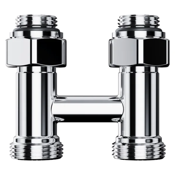 Узел нижнего подключения Royal Thermo Design прямой 1/2quot;х3/4quot;EK (хром) — изображение 5