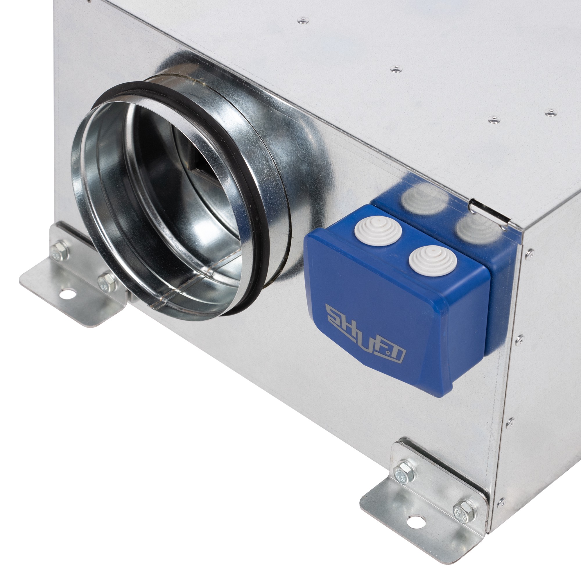 Вентилятор канальный круглый в звукоизолированном корпусе SHUFT ICFE 400 VIM — изображение 2