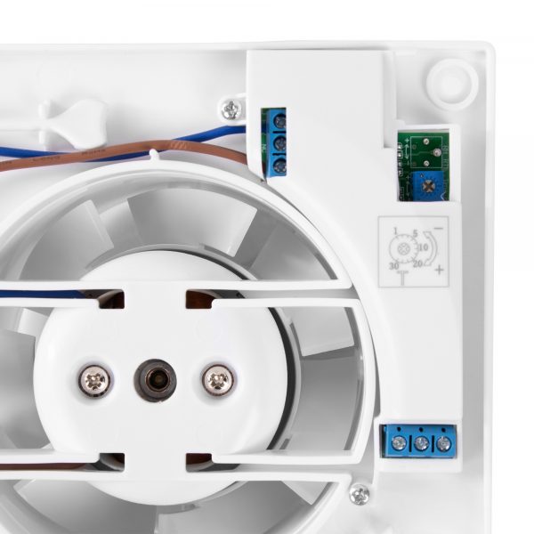 Вентилятор вытяжной Ballu BAF-SL 100 VT с обратным клапаном и таймером — изображение 7
