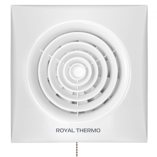 Вентилятор вытяжной Royal Thermo Sunrise RAFR 100 P с тяговым выключателем — изображение 3