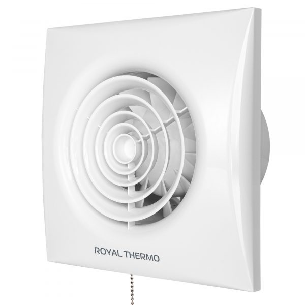 Вентилятор вытяжной Royal Thermo Sunrise RAFR 120 P с тяговым выключателем — изображение 2