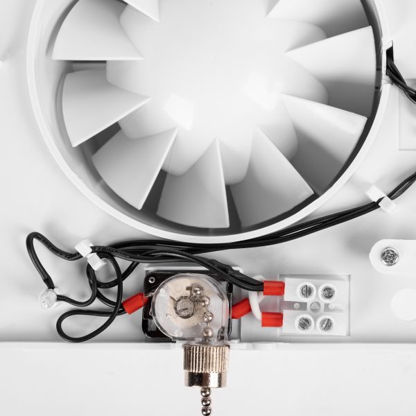 Вентилятор вытяжной Royal Thermo Sunrise RAFR 120 P с тяговым выключателем — изображение 7